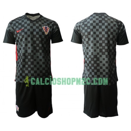 Croazia Bambino Maglia Trasferta Euro 2020 Manica Corta (+ Pantaloncini)